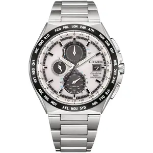 Citizen AT8238-84A Horloge - Titanium - Zilverkleurig - Ø 44 mm pas cher
