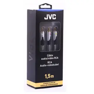 JVC videokabel VIDEO RCA CABLE MALE /MALE 1M50