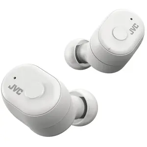 JVC HA-A11T Marshmallow Écouteurs sans fil avec micro Blanc pas cher