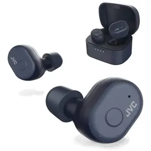 JVC HA-A11T Marshmallow Écouteurs sans fil avec micro Bleu pas cher