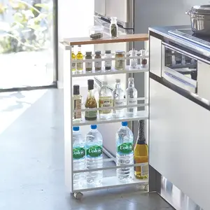 Comparateur de prix : Yamazaki Smalle Trolley voor Keuken of Badkamer - Tower - Wit