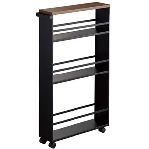 Comparateur de prix : Yamazaki Desserte de cuisine en métal et bois Tower