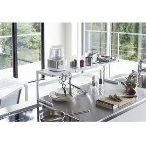 Comparateur de prix : Yamazaki Küchenregal Tower, Organisateurs de cuisine, Blanc