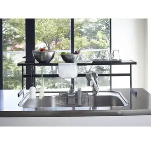 Comparateur de prix : Yamazaki Étagère de cuisine Tower, Organisateurs de cuisine, Noir