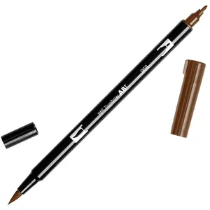 Tombow : Double mélange brosse feutre : chocolat pas cher
