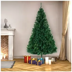 ALIGHTUP Sapin de Noël 350 branches- 150 cm - Sapin Artificiel de Noël avec Support Metal Vert pas cher