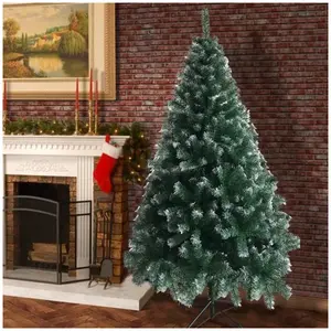 ALIGHTUP Sapin de Noël 650 branches- 180 cm - Décoration avec neige avec Support Metal pas cher