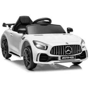 Voiture Electrique pour Enfants Mercedes-Benz GT R - ALIGHTUP - Blanc ...