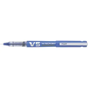 Pilot Roller Hi-Tecpoint V5 03 blauw pas cher