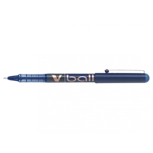 PILOT 10134 Roller V-Ball encre liquide pointe conique 1,0 mm Bleu pas cher