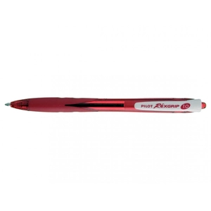Stylo bille rétractable Rexgrip Begreen moyen Rouge Pilot pas cher
