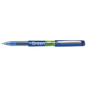 Stylo roller encre liquide Green Ball 0,7mm Begreen Bleu Pilot pas cher