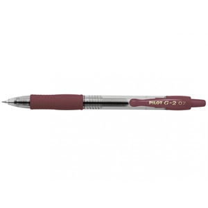 Stylo roller encre gel G-2 rétractable Moyen Caramel Pilot pas cher