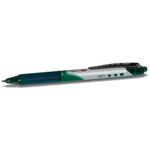 Stylo roller encre liquide V-Ball Rétractable 0,7mm Vert Pilot pas cher