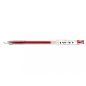 PILOT G-TEC-C4 STYLO GEL 04 ROUGE pas cher