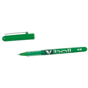 Comparateur de prix : Stylo Roller Pilot Vball 05 Vert pointe fine