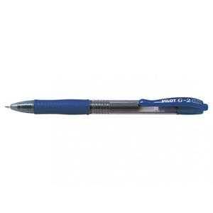 Pilot G-2 - Gel Ink Blauwe Rollerball pen - Broad Tip pas cher