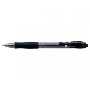 Comparateur de prix : Pilot G-2 - Gel Ink Zwarte Rollerball pen - Broad Tip