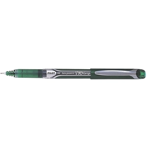 PILOT V10GRIP HITECPOINT ROLLER VERT pas cher