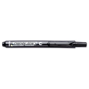 Pentel - Marqueur Retractable Pointe Ogive Noir pas cher