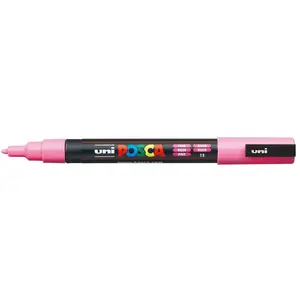 Uni-Ball POSCA PC3M PTE FINE ROSE pas cher