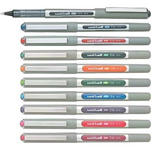 Comparateur de prix : Uni-ball roller Eye Fine en Micro Fine schrijfbreedte 05 mm punt 07 mm roze