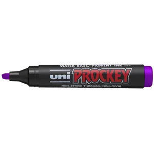 uni-ball Marqueur PROCKEY PM126 Pte biseautée large 5,7mm Violet pas cher