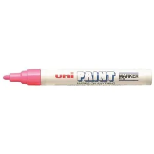 Uniball Marqueur Pte conique moyenne PAINT Marker PX20 2,2 - 2,8mm Rose pas cher