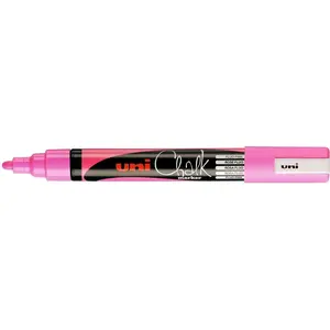 Uni-ball - Krijtmarker fluo roze | ronde punt van 1 | 8 - 2 | 5 mm pas cher