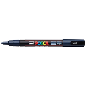 Uni-Ball POSCA MARQUEUR PC3M BLEU MARINE pas cher