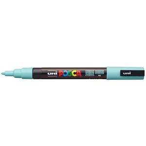 Uni-Ball Marqueur Posca - Pointe conique fine 1,5 mm - Vert d'eau pas cher