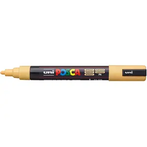 Uni-Ball Marqueur Posca pointe Conique moyenne 2,5 mm - Abricot pas cher