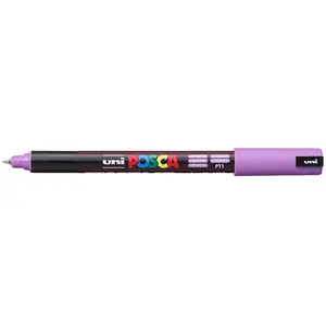 Comparateur de prix : uni-ball Paint Marker op waterbasis Posca PC-1MR | lavendel