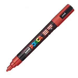 Marqueur Posca Rouge rubis PC5M Pointe conique moyenne