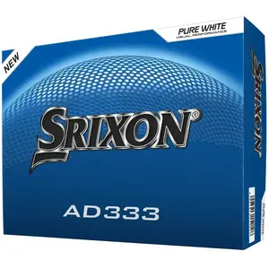 Srixon Ad333 12 Golfballen Wit 12 Balls pas cher