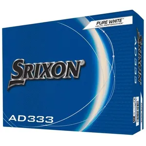 Boîte de 12 Balles de Golf Srixon AD333 Blanche NewVendu parcdiscount