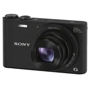Appareil photo compact SONY DSC-WX350 - CMOS 18 MP Zoom 20x - Noir pas cher