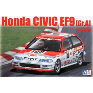 1:24 Beemax 24018 Honda Civic EF9 Group A '91 Idemitsu Plastic Modelbouwpakket pas cher