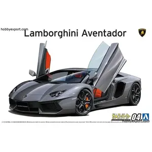 1:24 Aoshima 05864 Lamborghini Aventador LP700-4 - 2011 Plastic Modelb...Vendu parbol