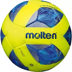 Ballon de Foot Molten FA1710 jaune-bleu Taille 3 - MOLTEN - Football - Adulte - Mixte pas cher