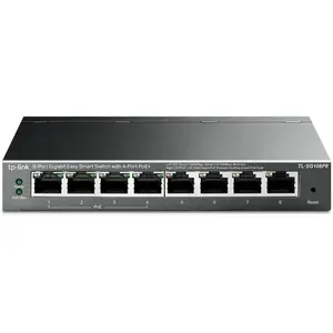 Comparateur de prix : TP-Link TL-SG108PE - Smart Gigabit Switch (8 ports), Switch réseau
