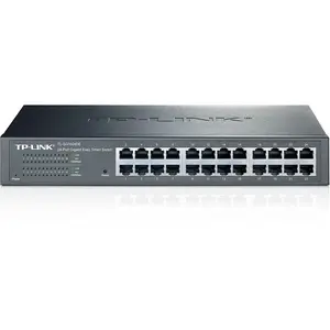 TP-Link Tl-Sg1024fr (24 ports), Switch réseau, Noir pas cher