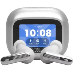JBL Écouteurs Live Beam 4 - Argent