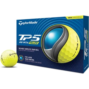 TaylorMade TM24 TP5 Lot de 12 balles de golf JauneVendu parbol
