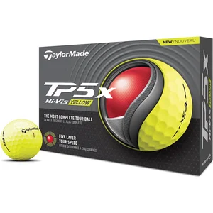 TaylorMade TM24 TP5x Lot de 12 balles de golf JauneVendu parbol