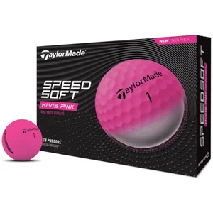 TaylorMade SpeedSoft Ink Hi-Vis Golfballen 2025 - RozeVendu parbol