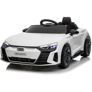 Voiture électrique 12V Audi RS E-tron GT pour enfants de 3 à 5 ans - LALAHO - Blanc - 3 vitessesVendu parcdiscount