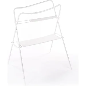 Support pour baignoire Ourson - BoJungle - Pliable - Bébé - Blanc pas cher