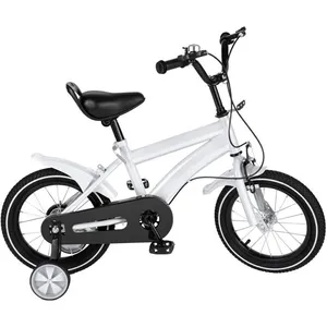 Vélo pour enfant 14 pouces avec roues stabilisatrices vélo de plein ai... pas cher