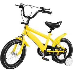 Vélo Enfant 14 Pouces réglable en Acier au Carbone Vélo pour Enfant ga... pas cher